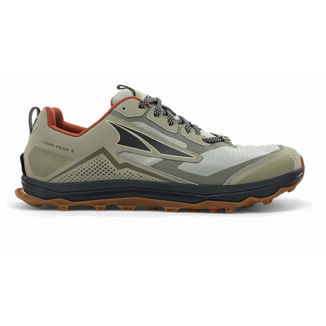 Altra Trailrunning Schuhe Herren - Lone Peak 5 - Khaki 058PUFECB